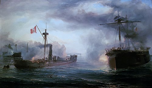 Toma del Huascar, , Thomas Somerscales