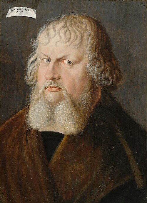 Portrait of the Nuremberg Patrician Hieronymus Holzschuher, 1578, Hans Hoffmann