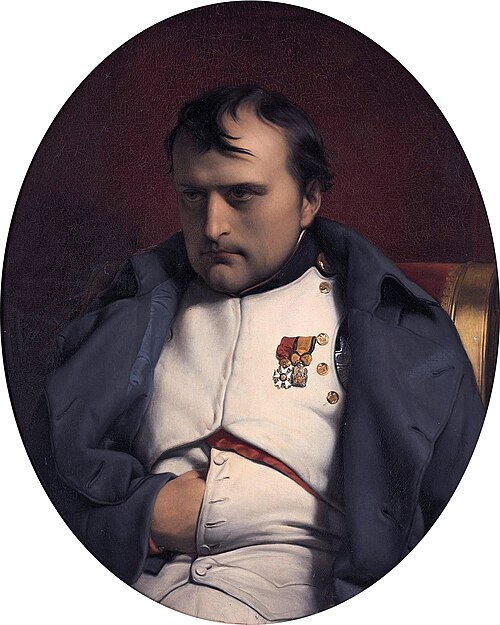 Napoleon at Fontainebleau, 31 March 1814, 1845, Paul Delaroche