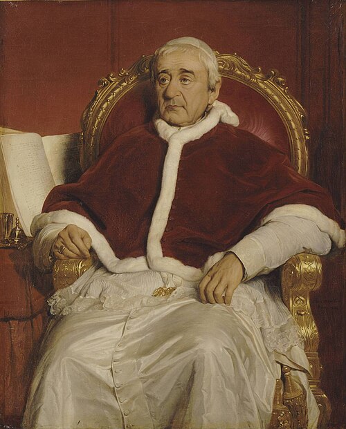 Grégoire XVI, pape (1765-1846), 1844, Paul Delaroche