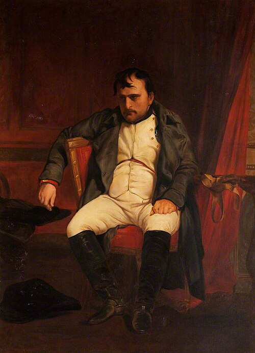Napoleon at Fontainebleau, 31 March 1814, , Paul Delaroche