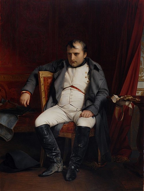 Napoléon Ier à Fontainebleau le 31 mars 1814, 1845, Paul Delaroche