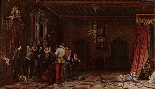L'Assassinat du duc de Guise, 1834, Paul Delaroche