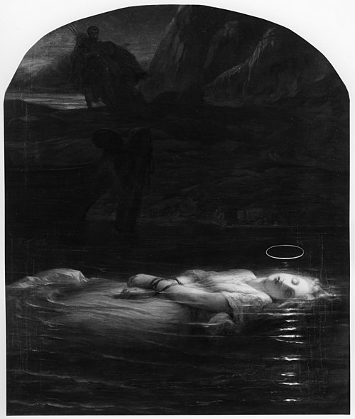 La Jeune Martyre, 1853, Paul Delaroche