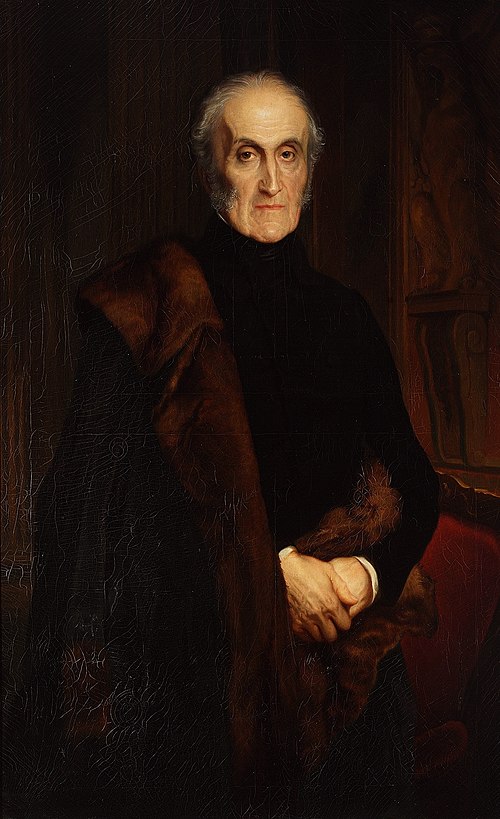 Portrait of Adam Jerzy Czartoryski (1770–1861), 1857, Paul Delaroche