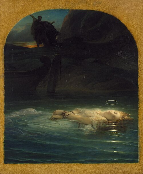 La Jeune Martyre, 1853, Paul Delaroche