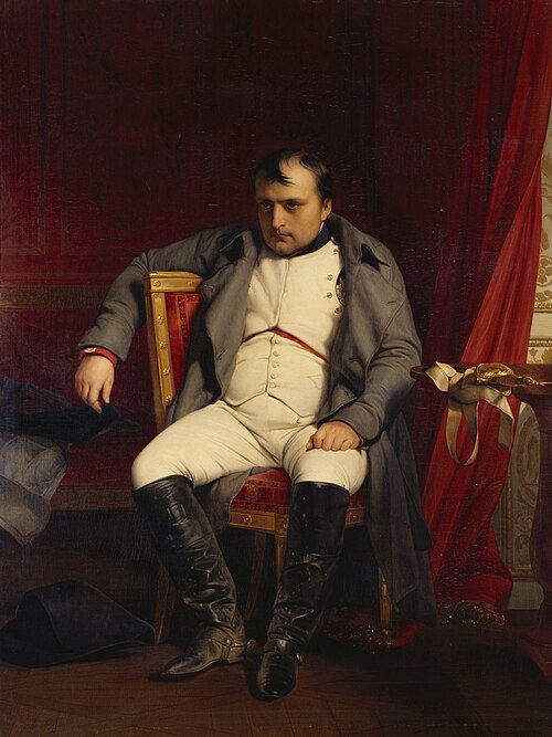 Napoléon Ier à Fontainebleau le 31 mars 1814, 1846, Paul Delaroche