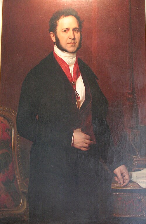 portrait de Paul, duc de Noailles, de l'Académie française (1802-1885) par Paul Delaroche, 1845, Paul Delaroche