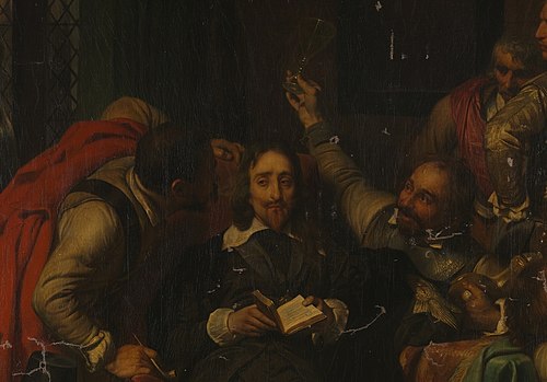 Charles Ier insulté par les soldats de Cromwell, 1836, Paul Delaroche