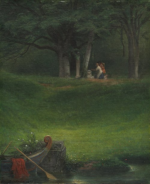 Offering to the God Pan, 1855, Paul Delaroche