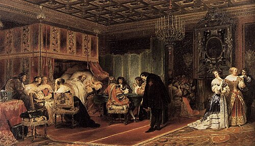 Cardinal Mazarin's Last Sickness, 1830, Paul Delaroche