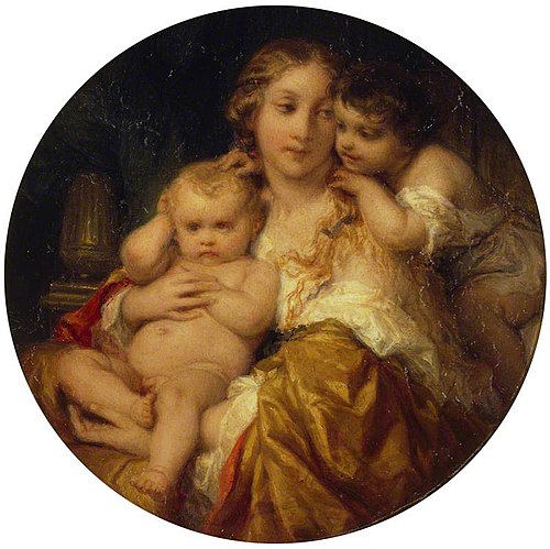 Mother and Children, 1846, Paul Delaroche