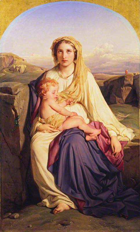 The Virgin and Child, 1844, Paul Delaroche