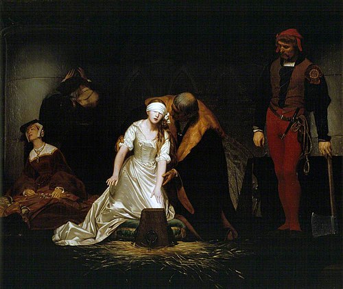 The Execution of Lady Jane Grey, 1834, Paul Delaroche