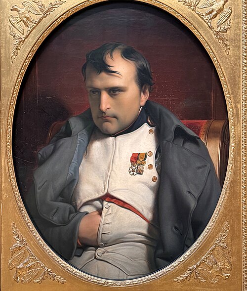 Napoléon à Fontainebleau, 1846, Paul Delaroche