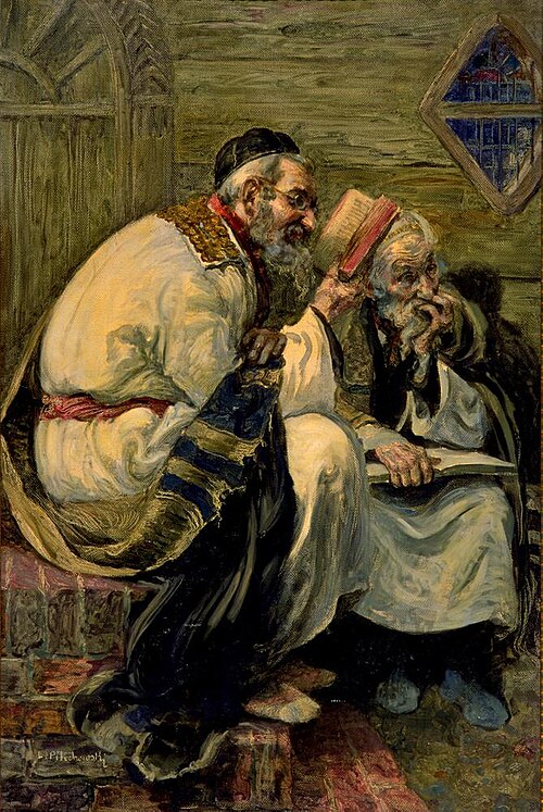 Jom Kipoer, 1900, Leopold Pilichowski