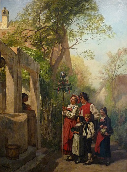 L'arbre de mai, 1871, Gustave Brion