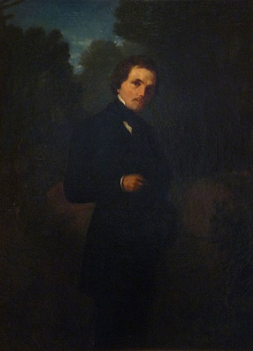 Portrait de Charles Winter, 1850, Gustave Brion