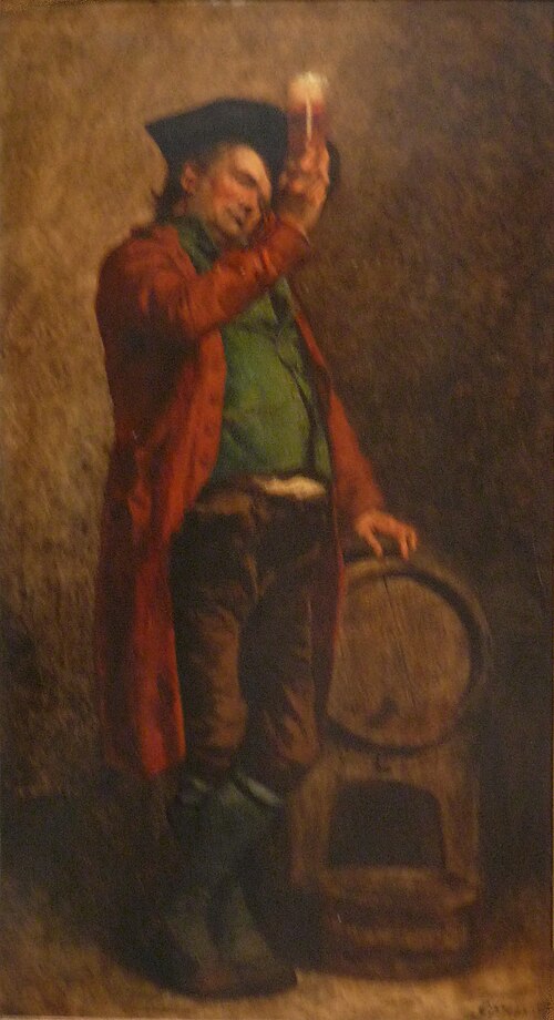Le buveur de bière, 1858, Gustave Brion