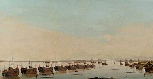 Prison Hulks in Portsmouth Harbour, 1810, Ambroise Louis Garneray
