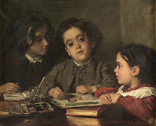 Portraits intimes, 1872, Alfred Dehodencq