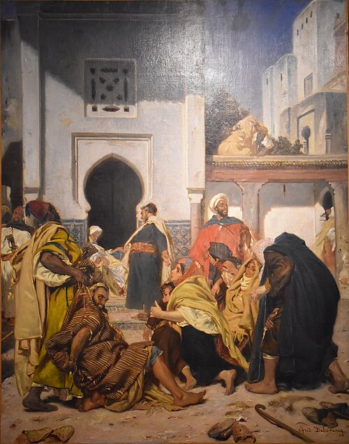 La justice du Pacha, 1866, Alfred Dehodencq