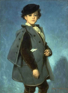 Portrait d'enfant, 1872, Alfred Dehodencq