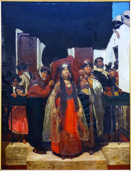 La mariée juive, 1879, Alfred Dehodencq