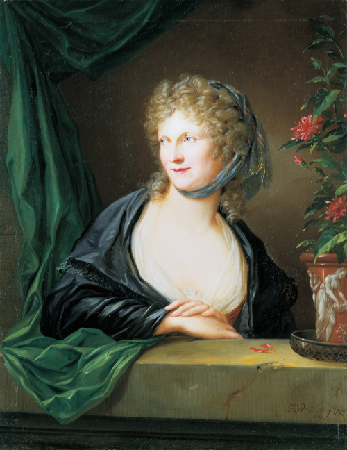 Portrait of an Unknown Woman, 1798, Friedrich Georg Weitsch
