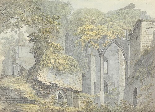 Goodrich Castle on the Wye, Hertfordshire, 1788, John Webber