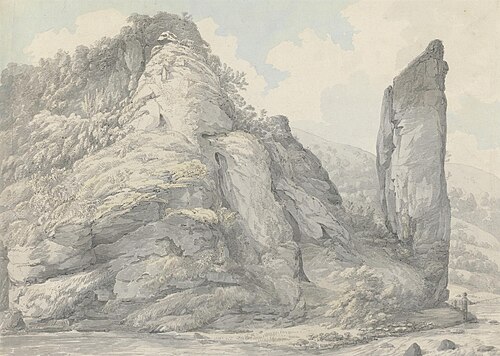 Landscape in Derbyshire, 1789, John Webber