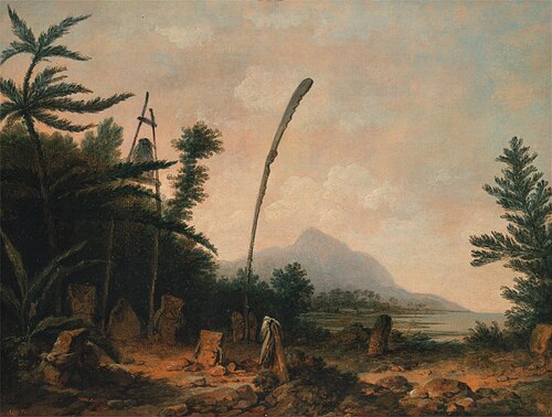 Burial Ground in the South Sea, 1777, John Webber
