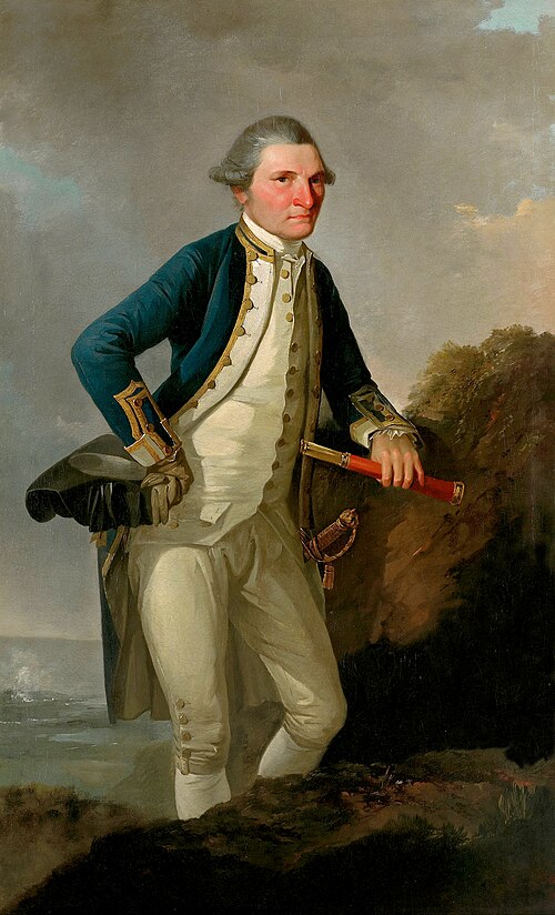 Portrait of Captain James Cook, 1780, John Webber