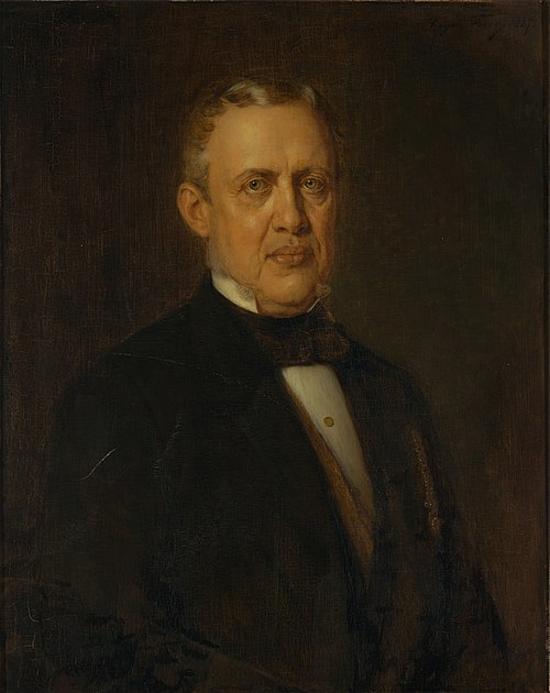 Der Präsident des Herrenhauses Ferdinand Graf Trauttmansdorff, 1887, Eugen Felix