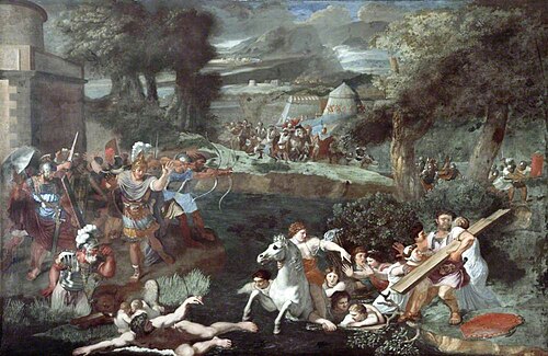 The Flight of Cloelia, 1640, Bertholet Flémal