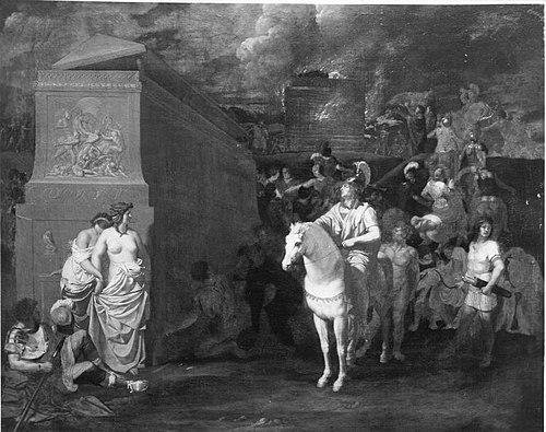 Bestattung des Hephaistos, 1644, Bertholet Flémal