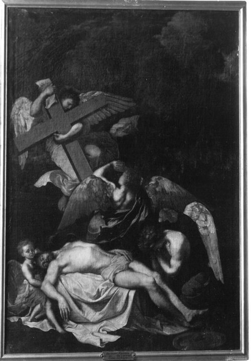 Die Beweinung Christi (Kopie nach), 1644, Bertholet Flémal