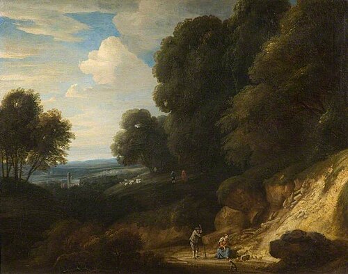 Landscape, , Cornelis Huysmans