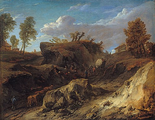 The Hollow Road, 1696, Cornelis Huysmans