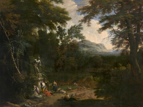 Landscape, , Cornelis Huysmans