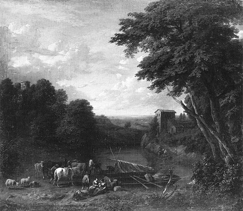 Landschaft, 1687, Cornelis Huysmans