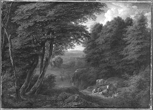 Schattiger Waldgrund, 1700, Cornelis Huysmans