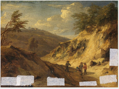 Landscape with Figures, , Cornelis Huysmans