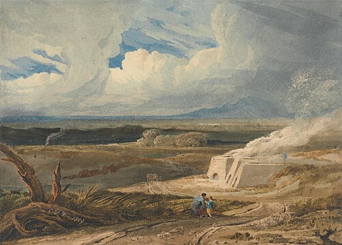 Landscape with Limekiln, 1809, Copley Fielding