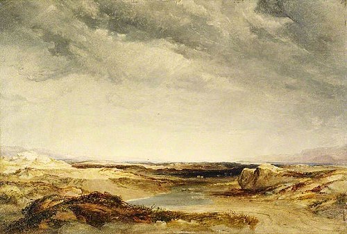 A heath near the coast, , Copley Fielding
