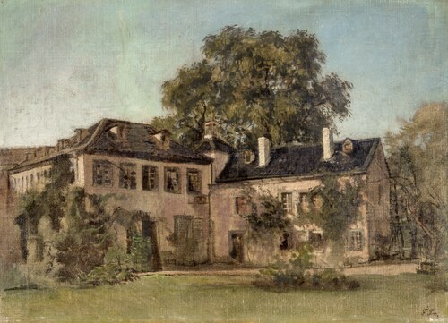 Malkasten, The Artists´ House in Düsseldorf, 1900, Ferdinand Fagerlin