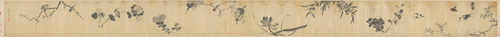 李因花鸟图卷, , Li Yin