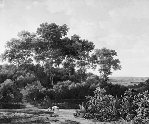 The Game Reserve near Arnheim, 1649, Johan le Ducq