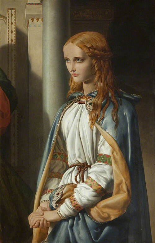 Cordelia Disinherited, 1850, John Rogers Herbert