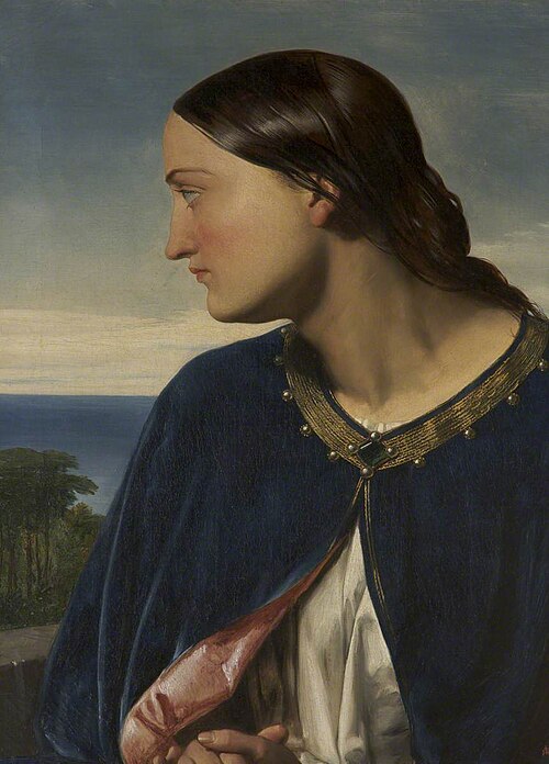 Crusader's Wife, 1851, John Rogers Herbert